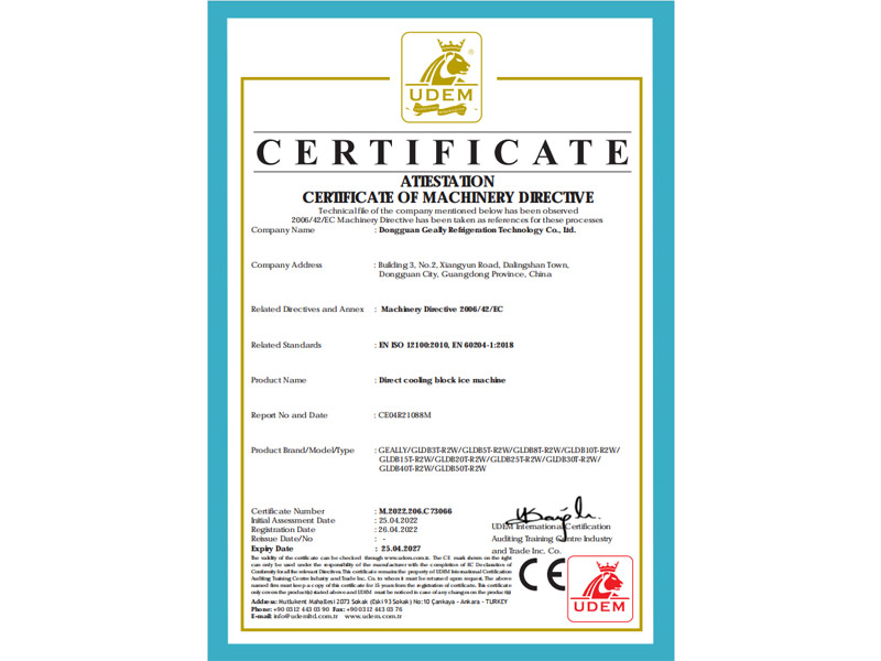 EU quality and safety CE certificate